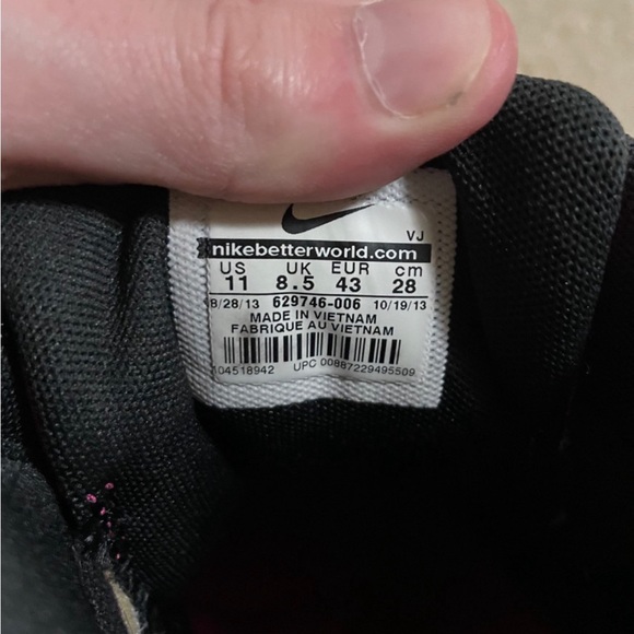 Nike Dunk Force High heel/hidden heel sneaker and vans - Picture 7 of 10